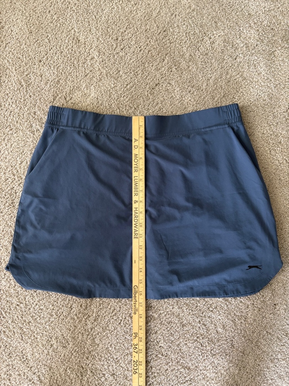 Slazenger Navy Blue Performance Skort - Picture 10 of 11
